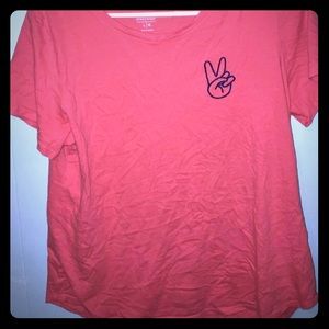 Piece up short sleeve